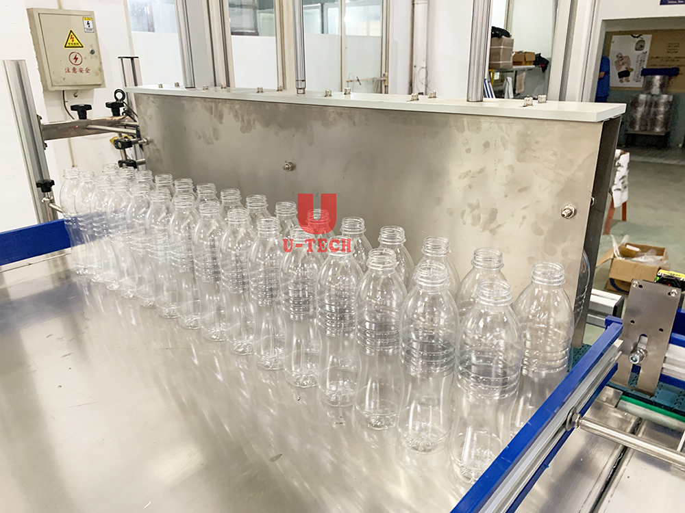 Automatic HDPE PVC PP PET Empty Bottle Jerry Can Barrel Bagging Packing Machine