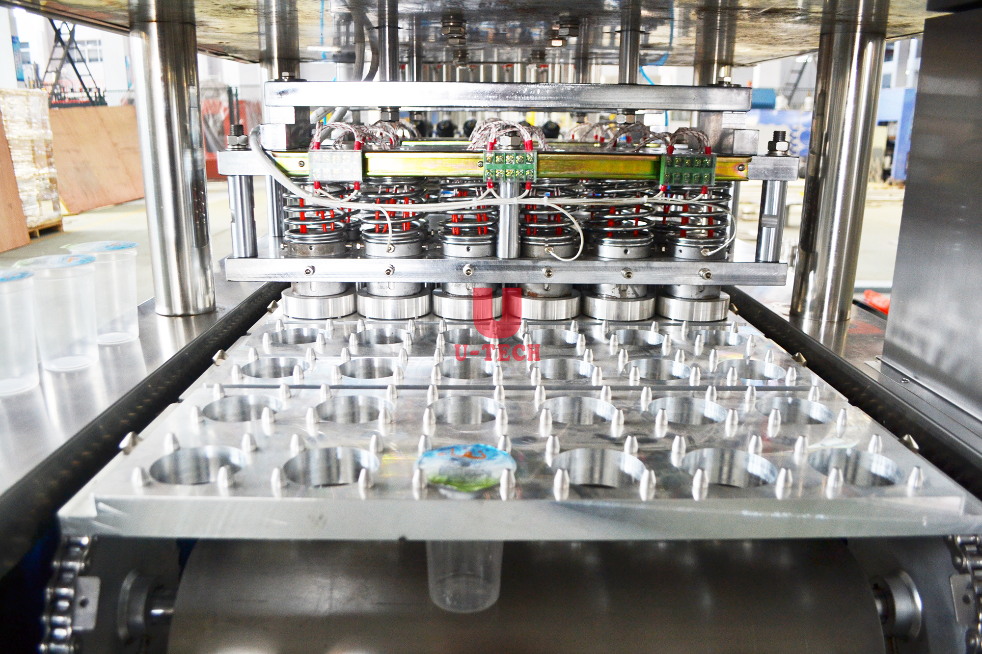 Automatic Water Fruit Juice Jelly Coffee Jam Chocolate Sauce Cup Filling Sealing Machine