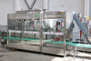 Automatic Linear Type Servo 5-20L Lube Motor Oil Drum Jerrycan Filling Capping Labeling Machine