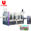 Auto Small Hdpe Bottle Bubble Water Filling Sealing Machinery