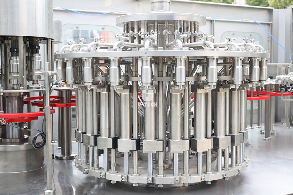 Automatic 8000BPH 10000BPH Plastic Pet Bottle Coconut Milk Orange mango Guava Pomegranate Fruit Juice Bottling Machine