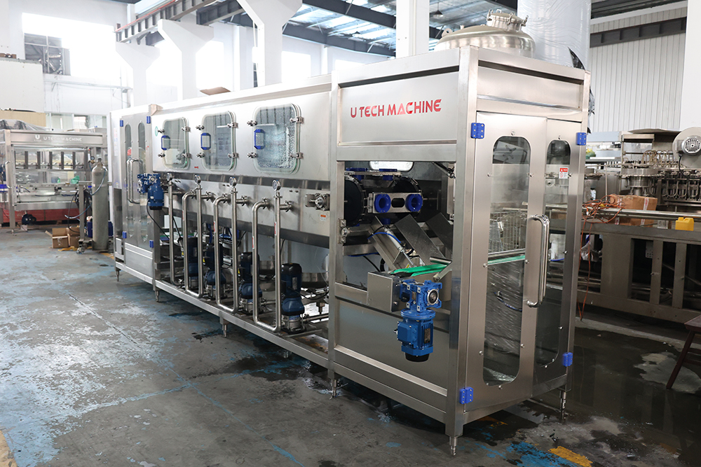 3gallon 5gallon 300BPH Automatic 20liter Drinking Mineral Water Bottling Plant