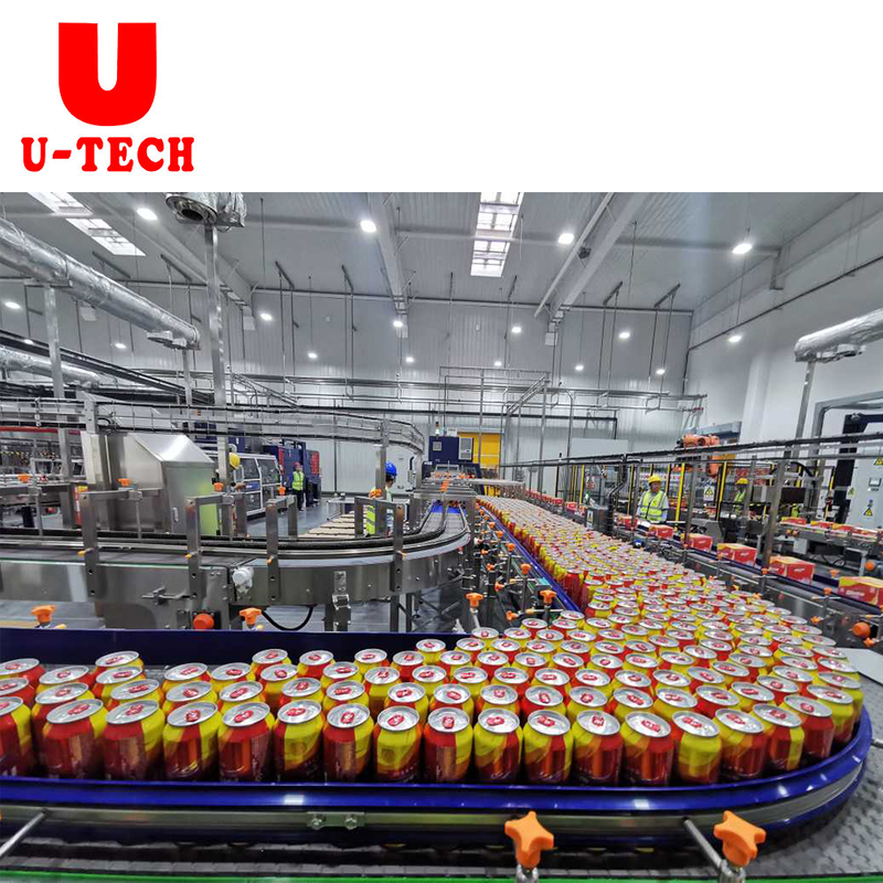 Automatic Small Aluminum Spray Pet Split Soda Juice Aerosol Can Coffee Filling And Sealing Machine Line