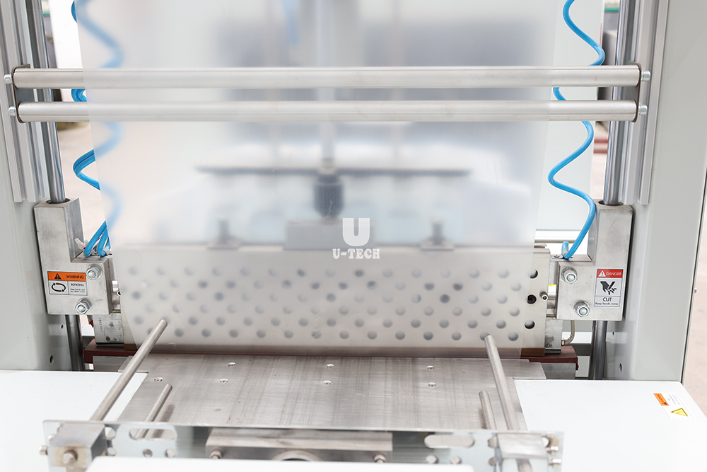 Automatic Plastic Beverage Bottle Film Shrink Wrapper Packing Machine