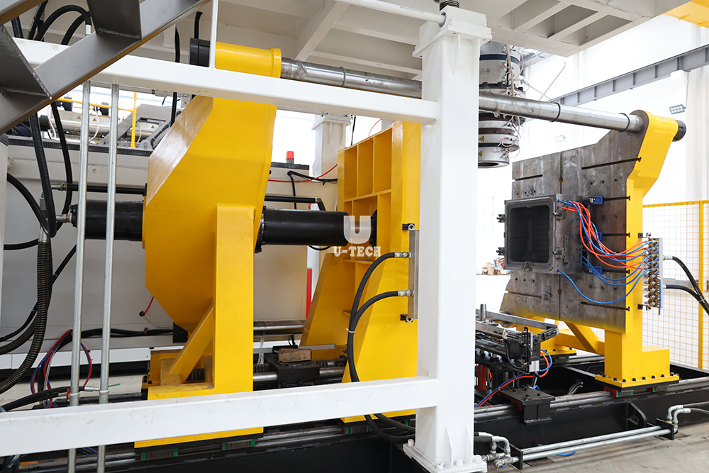 HDPE plastic floating bridge dock blow molding machine plastic pontoon making machine