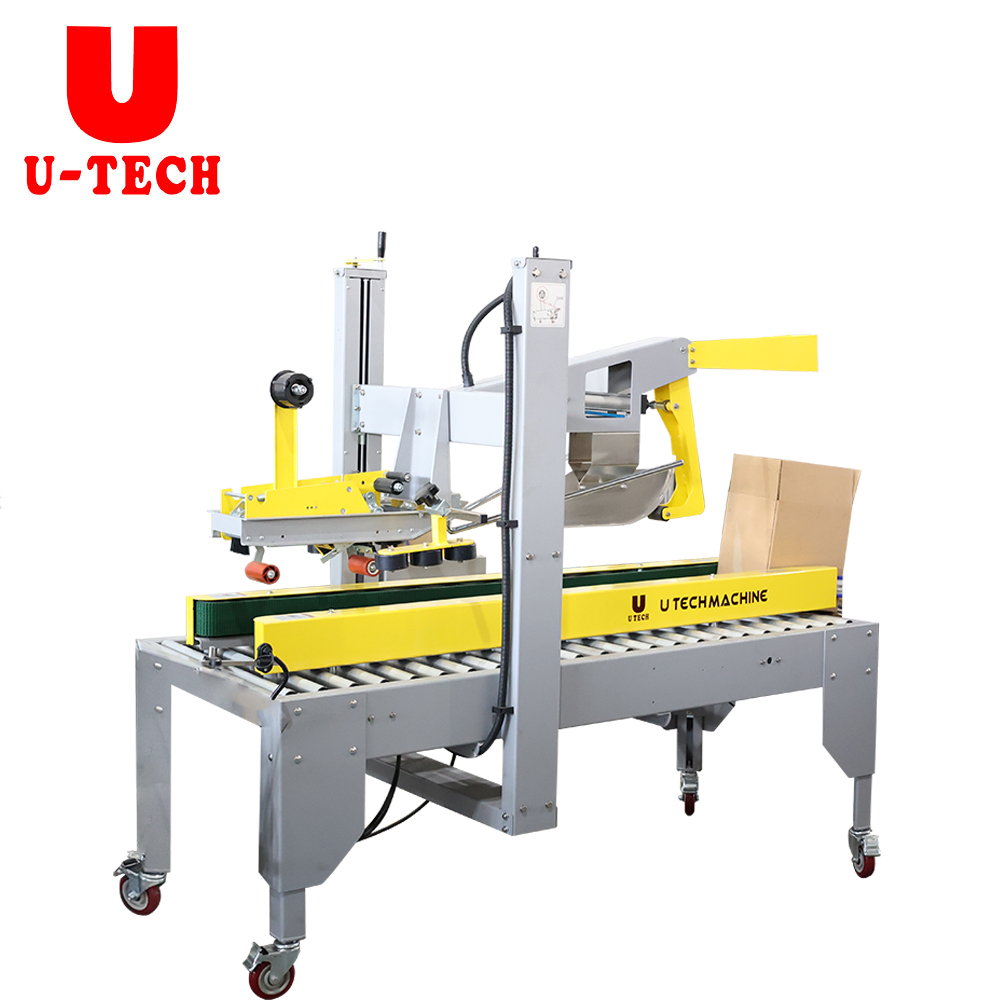 Electric Daily Use Beverage Carton Case Erector Automatic Forming Machine Core Motor Pump Bearing Components Gear PLC Engine