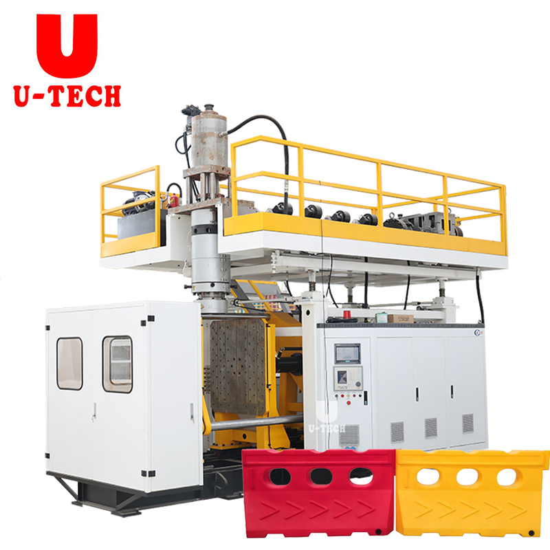 Automatic jerry can drum hdpe blue open top barrel board fuel tank extrusion blow molding machine