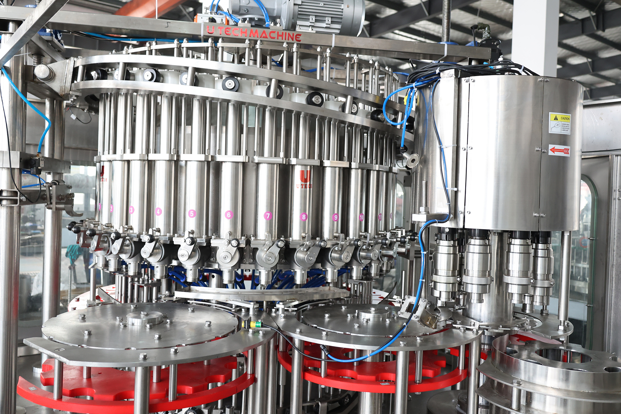 Rotary Small Bottle Automatic Electric Sauce Beverage Filling Machine