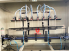 Linear Shower Gel Body Wash Sanitizer Toilet Detergent Pesticide Anti Corrosion Liquid Filling Capping Machine Line