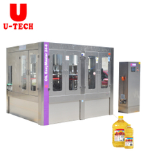 Automatic Rotary Small Pet Bottle Sunflower Seed Press Olive Oil Filling Capping Machine