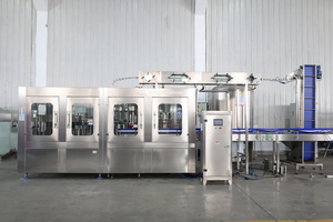 China Pet Bottle Mineral Water Filling Bottling Capping And Labeling Plant Machinery Equipment Cost