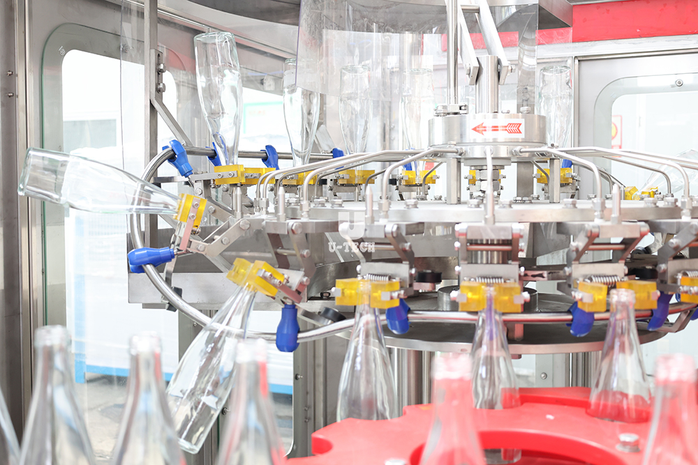 Full Automatic 500ml Liquor Drinking Water Spirit Wine Glass Bottle Filling Machine Production Line