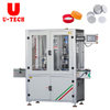 Automatic Hish Speed Linear Type Plastic Coffee Cup Lid Cap Wadding Inserting Machine