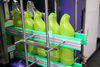 Automatic Plastic Disinfectant Toilet Detergent Inclined Mouth Bevelled Bottle Extrusion Blow Moulding Machine