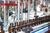 Automatic Small Bottle Rotary Piston Energy Drink Essential Oil Filling Capping Machine