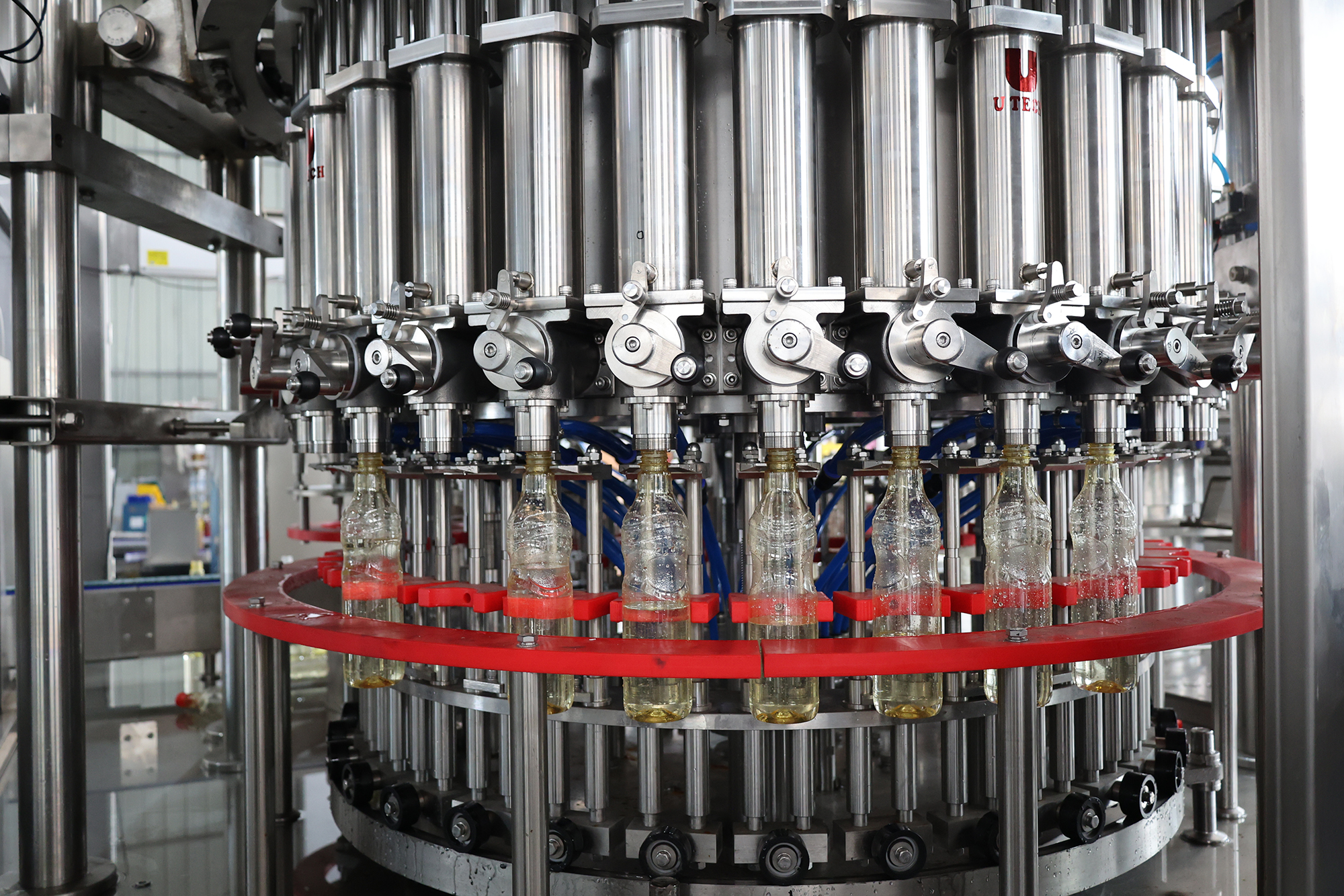 Rotary Small Bottle Automatic Electric Sauce Beverage Filling Machine