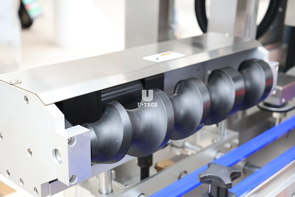 High Speed Automatic PC HDPE Chemical Daily Use Product Bottle Bottom Wrapping Steam Tunnel PVC Sleeve Labeling Machine