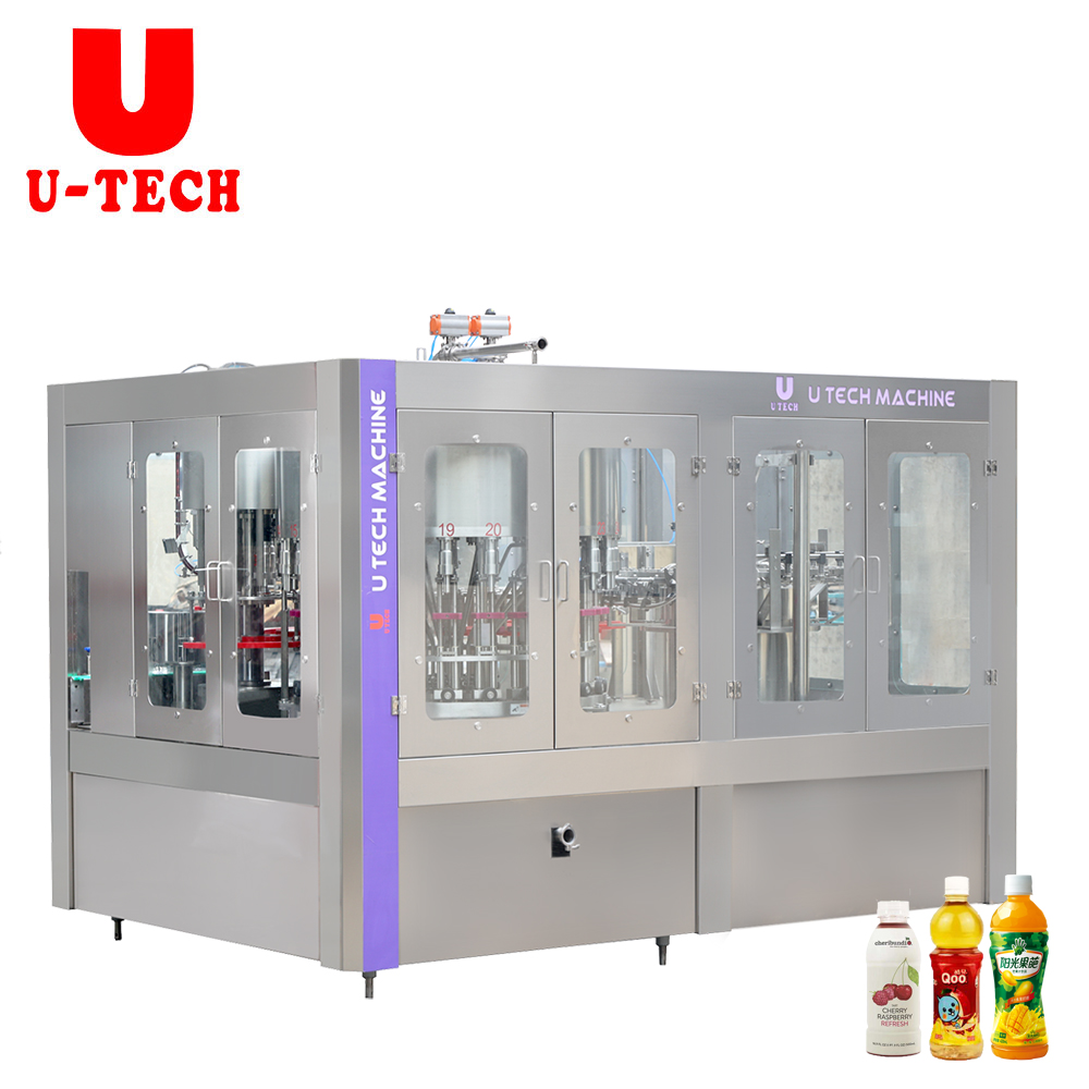 Small Bottled Coconut Water Banana Fruit Juice Making Filling And Capping Machine Production Line Prices
