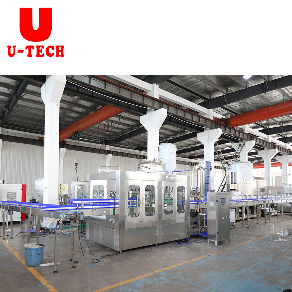 Automatic Rotary 3 in 1 Pet Bottle 3l 5/10 Lit Drinking Pure Mineral Water Bottling Machine