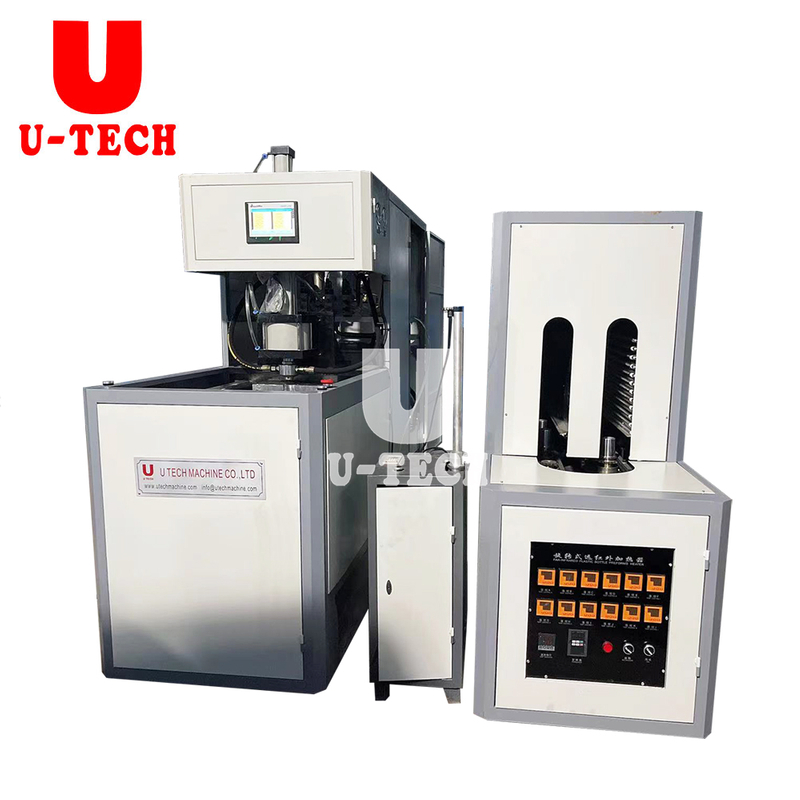 Semi Automatic 5 Gallon Pet Bottle 18.9 L 20 L Stretch Blow Moulding Machine