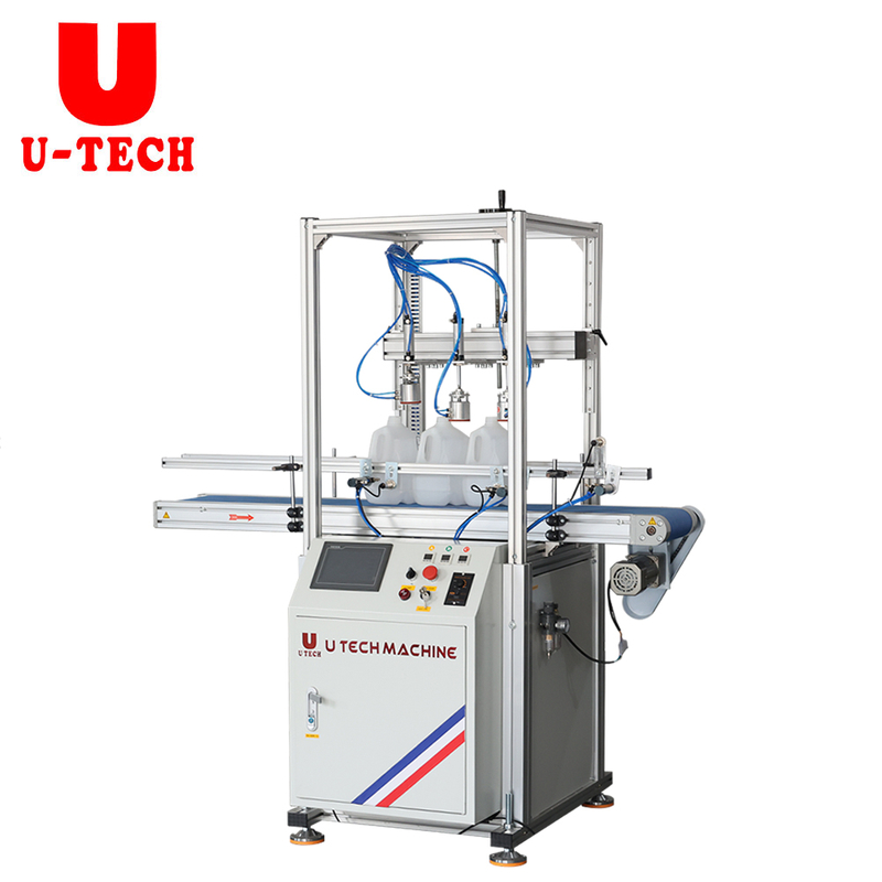 High Speed Automatic Lube Oil Jerrycan Drum Beverage Plastic Air Empty Bottle Leak Testing Machine