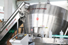 Automatic rotary turntable PE PP PET plastic bottle setting feeding unscrambler sorting machine