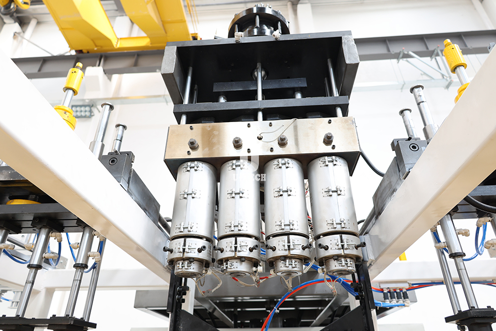 Competitive Double Stations 2L 5L Laundry Detergent Plastic Bottle Extrusion Blow Molding Machine