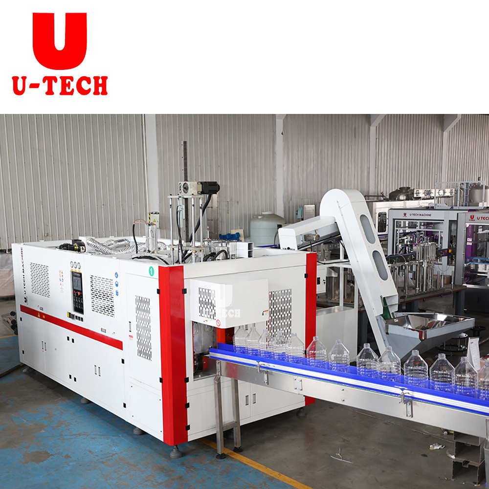 Automatic Beverage Juice Drinking Mineral Water 5L Pet Bottle Making Blow Moulding Machine