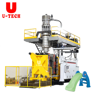 Automatic plastic kids toys slide making extrusion blow moulding machine plant