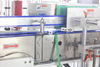 Automatic liquor sake red wine vodka round glass bottle sticker labeling machine