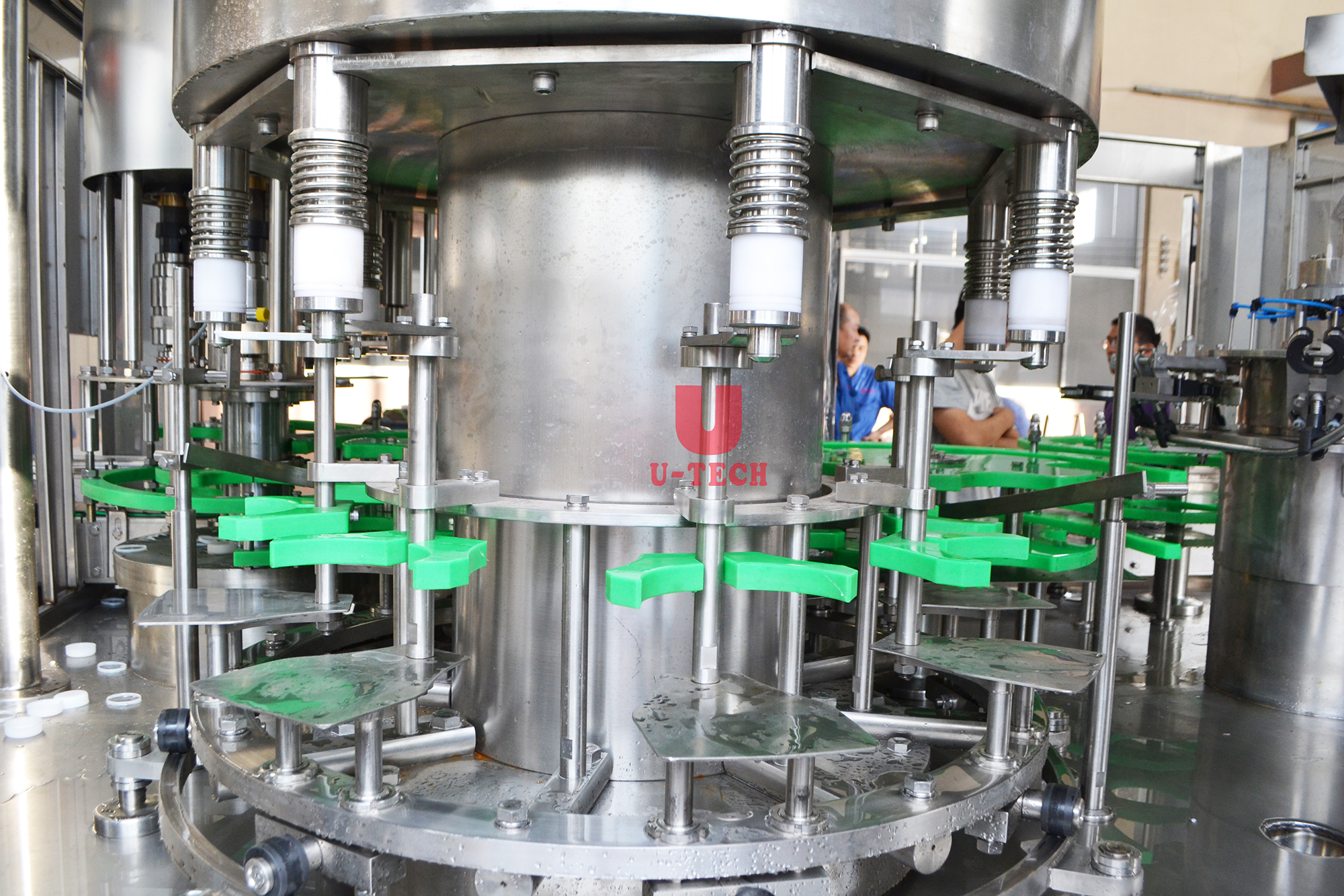 Automatic High Speed Rotary Plastic Bottle Mineral Drinking 5l Water Filling Line