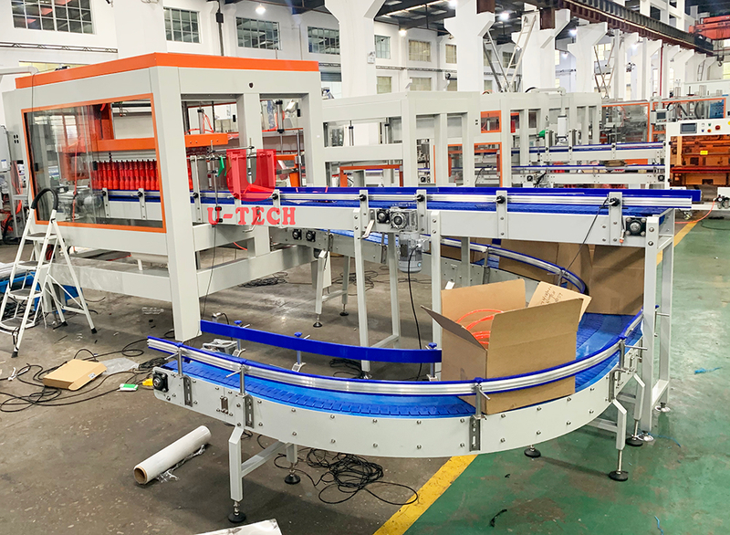 Automatic Top Load New Product Glass Plastic Bottle Case Packer Machine