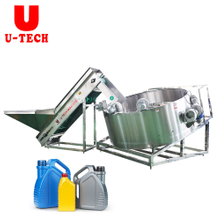 Full automatic high speed small plastic pet bottle jerry can unscrambling machine plant price