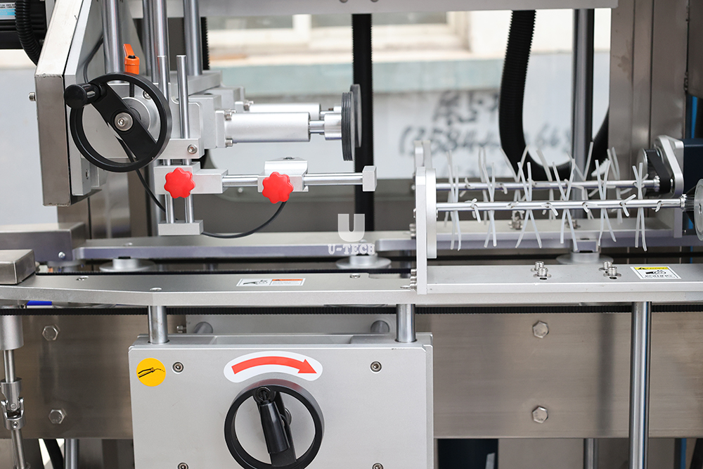 Carbonated Beverage Beer Can Bottle PVC Steam Tunnel Heating Shrink Sleeve Applicator Labeling Machine
