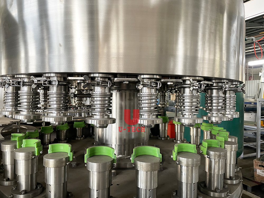 Fully Automatic High Speed Soda Water Orange Juice Energy Carbonated Drinks Beer Can Filling Machine