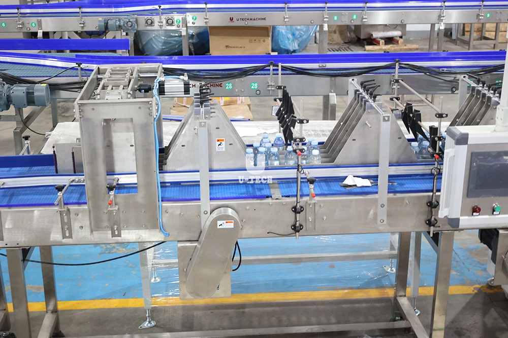 High Speed Plastic Drinking Water Juice Soft Drink Bottle Steam Shrink Tunnel Shrink Film Packing Wrapping Machine