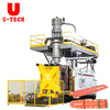 Automatic plastic floating spine board stretcher making blow molding moulding machine