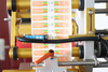 Automatic paper packing box horizontal type adhesive sticker labeling machine price