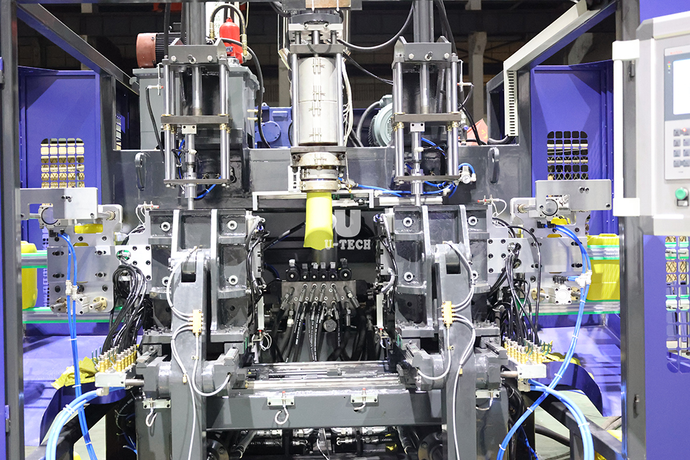 Fully automatic 20L double stations extrusion blow molding machine price