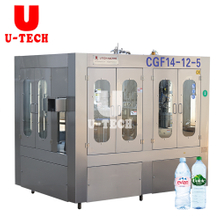3 In 1 Automatic complete project drinking table spring natural pure mineral water small bottle filling machine