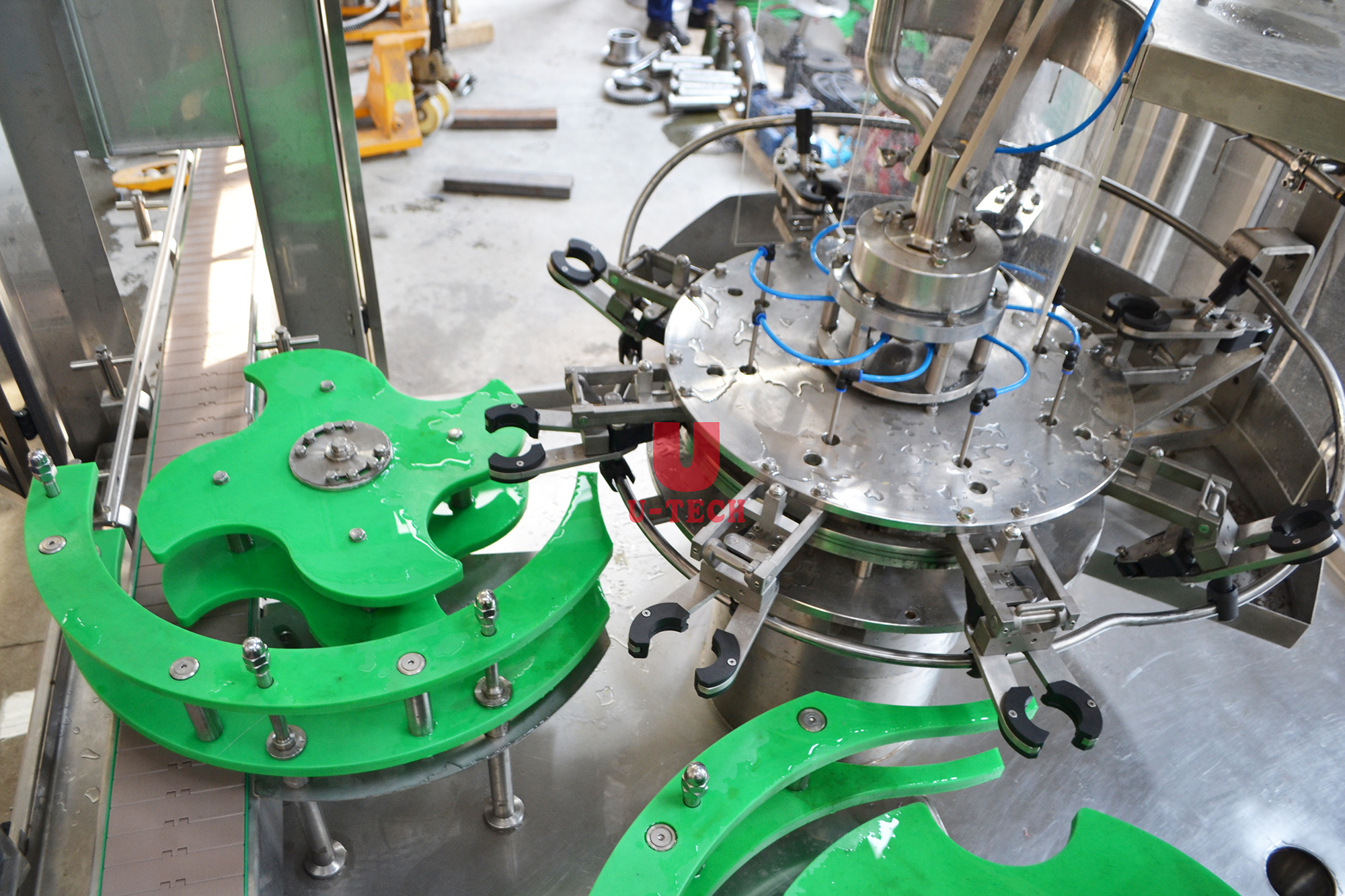 Automatic High Speed Rotary Plastic Bottle Mineral Drinking 5l Water Filling Line