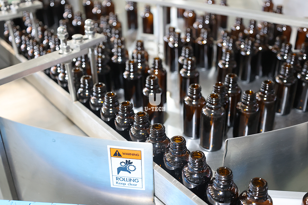 Automatic Dropper Cheap 20ml 60ml 100ml Essential Oil Ampoule Bottle Filling And Capping Labeling Machine