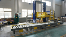 China Full Automatic Servo Control Case Carton Box Palletizer Plant Stack Carton Pallet Packing Machine
