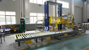 China Full Automatic Servo Control Case Carton Box Palletizer Plant Stack Carton Pallet Packing Machine