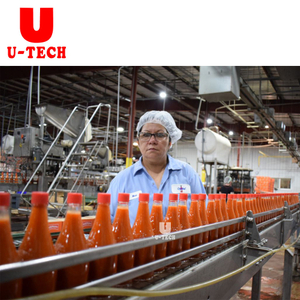 Automatic Small Pet Bottle Honey Ketchup Tomato Fish Bbq Paste Chili Sauce Filling Packing Machine Line