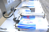 Automatic High Speed PET Bottle PVC Sleeve Labeling Machine Line 