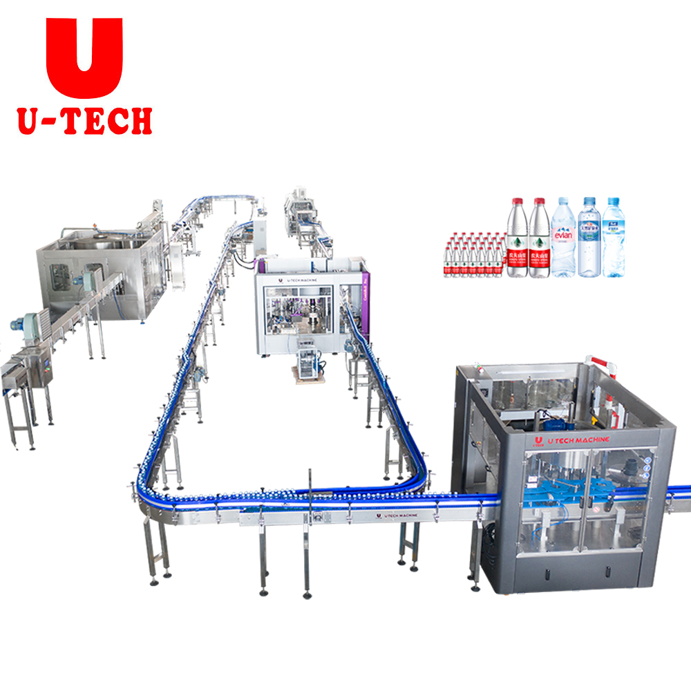 3 In 1 High Speed 500ml Automatic Spring Drinking Pure Mineral Water Bottling Machine Plant Price