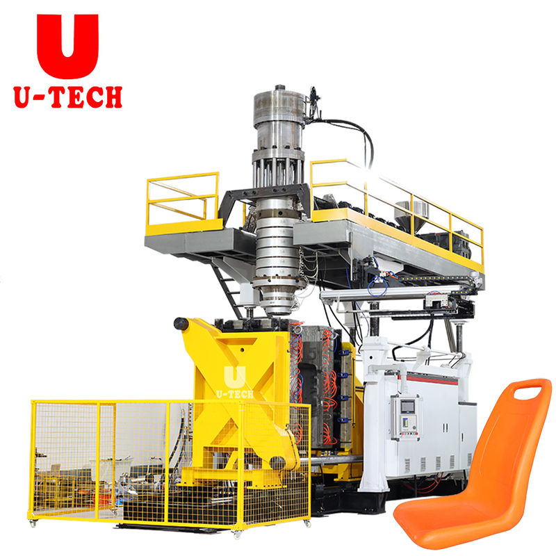 Automatic plastic bus chair making blow molding moulding machine