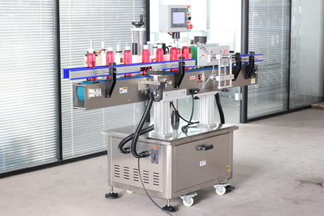 Automatic round bottle liquid foundation eye gel body lotion toner skin care product cosmetics labeling machine