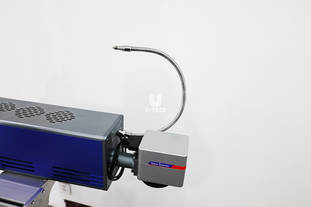 Best 20w 30w Fiber Laser Engraving Marking Machine Beverage Pet Bottle Date Laser Printer